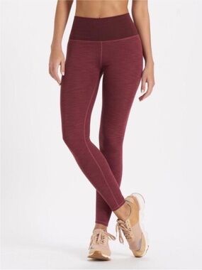 VUORI High-Waist Burgundy Legging - Women's Seamless Active Tight